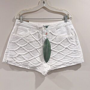 🔥FARM RIO White knitted Women's Shorts🔥